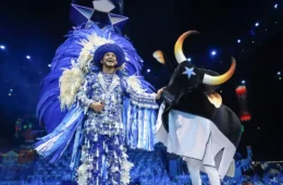 Caprichoso exalta origens de Parintins e surpreende com efeitos especiais na primeira noite do Festival 2026