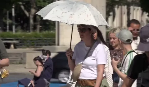 Solstício de verão chega com onda de calor extremo na Europa e provoca caos no transporte com cancelamento de trens