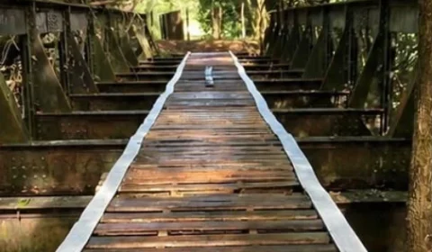 Ponte desaparecida é encontrada a 180 quilômetros de distância e teria sido vendida por R$ 700 mil