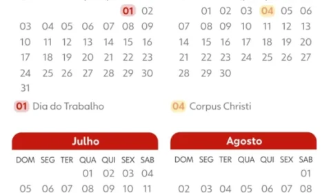 Dia 24 de junho é feriado? Saiba onde terá folga