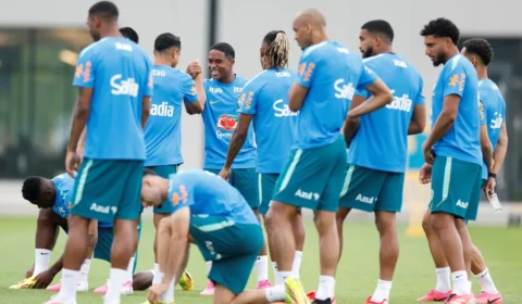 Brasil faz último treino antes de encarar o Japão com Neymar presente e Raphinha fora