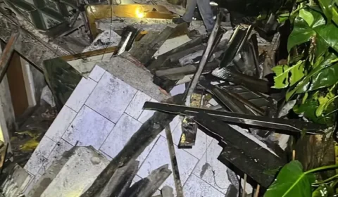 Casa desaba na Zona Leste de São Paulo e deixa uma pessoa morta e duas feridas