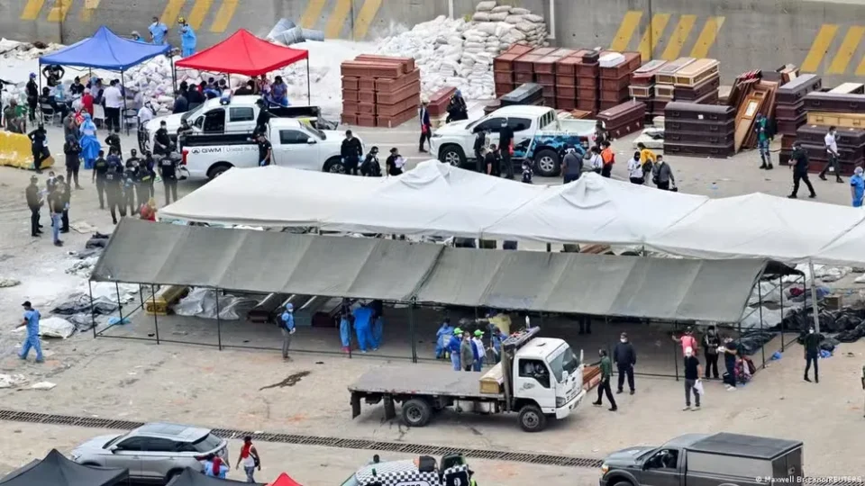 Porto na Venezuela vira necrotério improvisado após terremotos devastadores