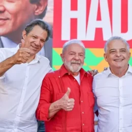Reunião decisiva: Lula recebe Haddad e Márcio França para definir chapa em SP