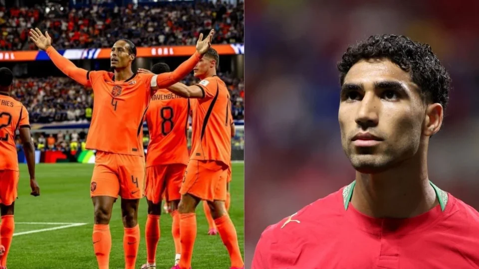 Fim do 1º tempo: Holanda 0 x 0 Marrocos