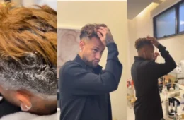 Neymar muda o cabelo antes do torneio mundial e agita as redes sociais