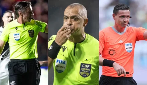 Brasileiros ganham espaço na principal competição do futebol mundial e representarão a arbitragem do país