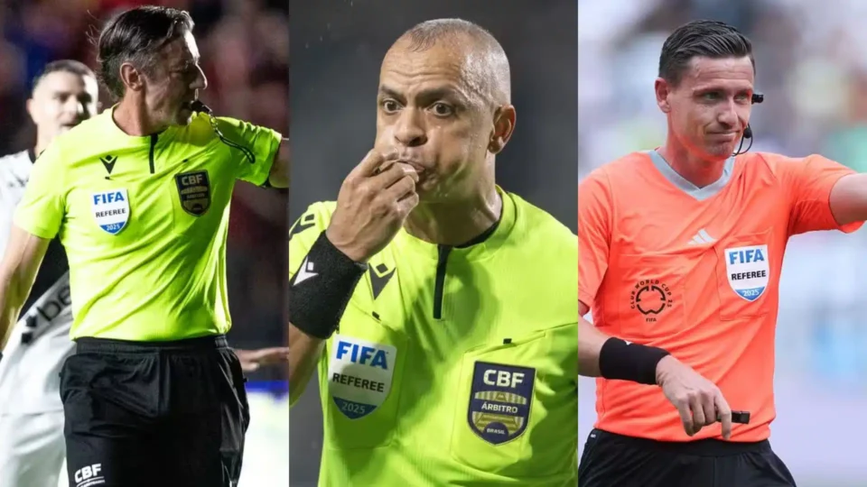 Brasileiros ganham espaço na principal competição do futebol mundial e representarão a arbitragem do país