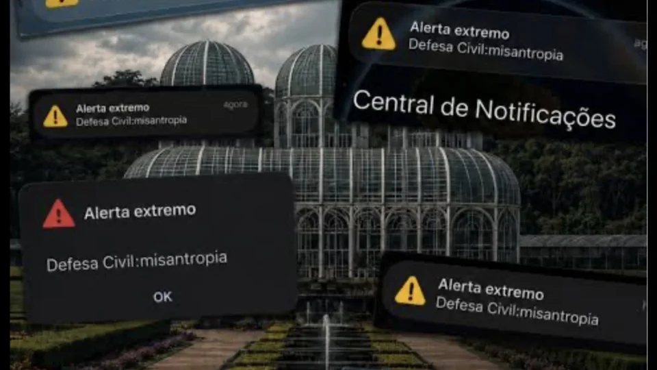 Moradores de Curitiba, Rio, São Paulo e DF relatam alerta sonoro com palavra “misantropia” em celulares