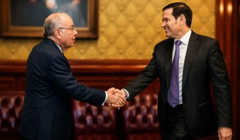 Em meio a ameaça de tarifas de 37,5%, EUA acenam com diálogo em encontro com Mauro Vieira