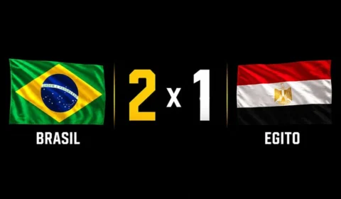 Seleção brasileira vence teste de fogo contra o Egito antes de torneio mundial