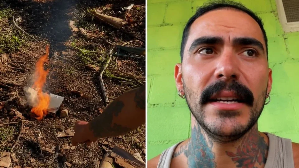 Influenciador queima HD com vídeo de suposto Ovni após relatar ameaças no Paraná