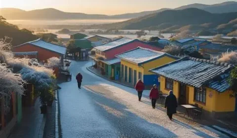 A cidade mais fria do Nordeste está atraindo turistas em busca de temperaturas que lembram o Sul do Brasil