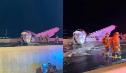 Avião cai em rodovia no Texas e deixa ao menos um morto
