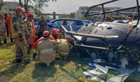 Helicóptero que caiu em tragédia no Rio já havia sido denunciado por suspeita de táxi aéreo irregular