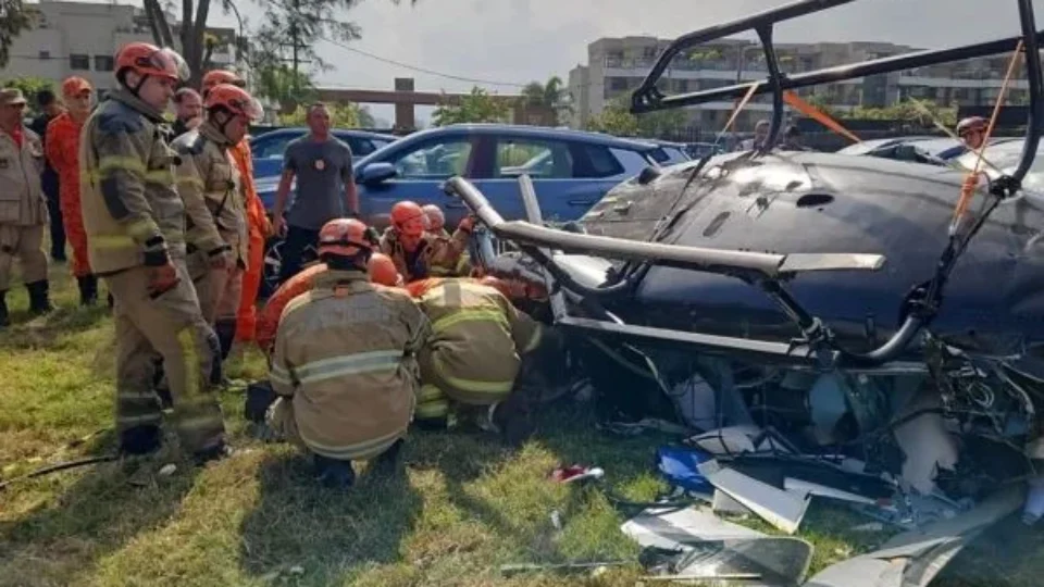 Helicóptero que caiu em tragédia no Rio já havia sido denunciado por suspeita de táxi aéreo irregular