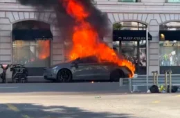Protesto contra cúpula do G7 termina em confronto, carro incendiado e tensão nas ruas de Genebra