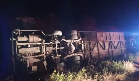 Acidente com ônibus deixa mortos e feridos no Ceará e mobiliza equipes de resgate