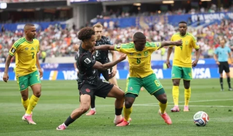 Gol de Eustáquio aos 46 mina tradição sul-africana