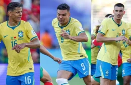 Brasil liga alerta para evitar desfalques no mata-mata; três jogadores estão pendurados