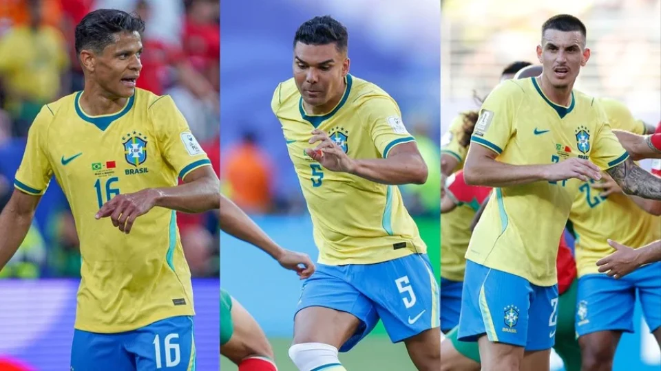 Brasil liga alerta para evitar desfalques no mata-mata; três jogadores estão pendurados
