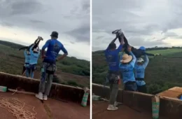 Câmera usada por jovem em salto que terminou em tragédia teria sido retirada do local após o acidente, diz testemunha