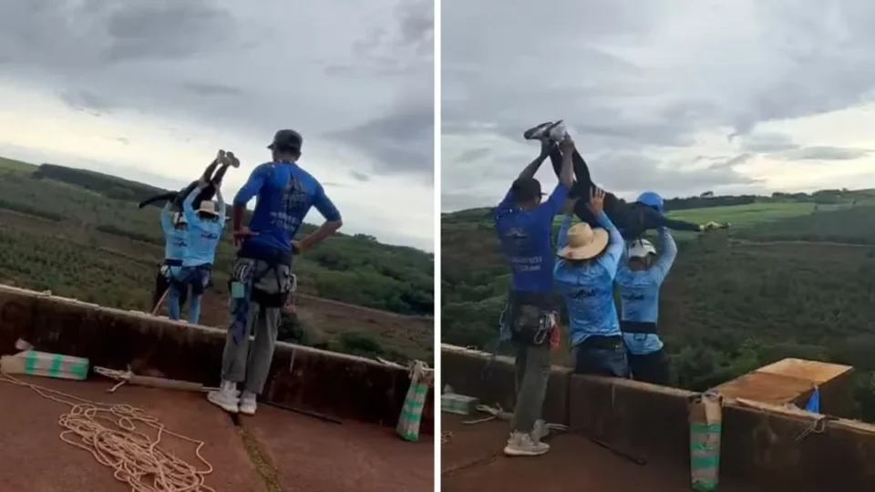 Câmera usada por jovem em salto que terminou em tragédia teria sido retirada do local após o acidente, diz testemunha