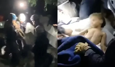Criança é resgatada com vida seis dias após terremotos na Venezuela e emociona o país