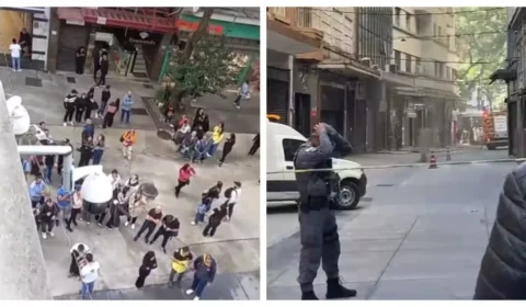 Vazamento de gás interdita rua na região da Sé e mobiliza equipes no centro de São Paulo