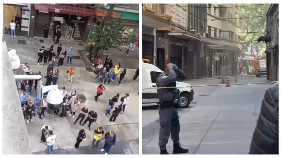 Vazamento de gás interdita rua na região da Sé e mobiliza equipes no centro de São Paulo