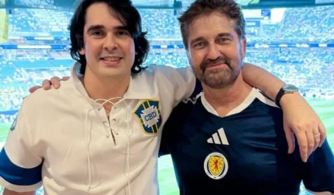 Duro de Matar no Mundial, Gerard Butler vê Escócia cair em camarote