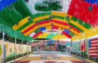 Garis artistas inauguram “Rua do Futebol” em Manaus