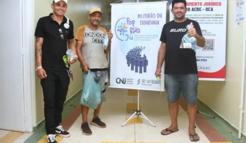 AGU participa de mutirão de atendimento à população de rua no Acre