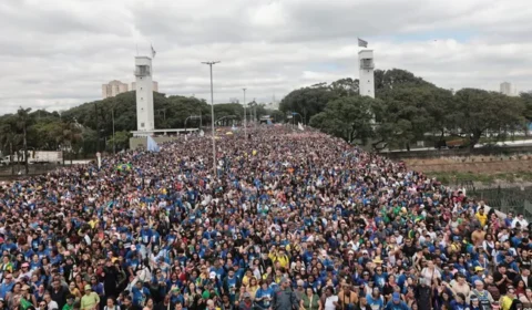 Marcha para Jesus reúne cerca de 33,8 mil pessoas em São Paulo, aponta levantamento
