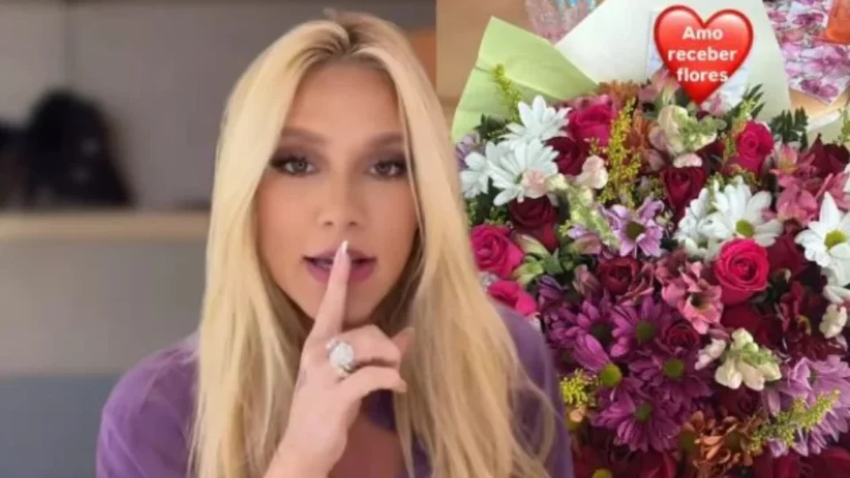 Virginia Fonseca recebe flores misteriosas e intriga seguidores nas redes sociais.