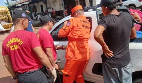 Idosa de 108 anos é resgatada pelos Bombeiros após ficar presa dentro de veículo em Itapiranga