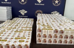 Receita Federal apreende medicamentos emagrecedores na Ponte Internacional da Amizade