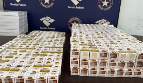 Receita Federal apreende medicamentos emagrecedores na Ponte Internacional da Amizade