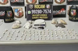 Homem preso com drogas em Manaus oferece R$ 100 mil a policiais para evitar prisão, diz PM