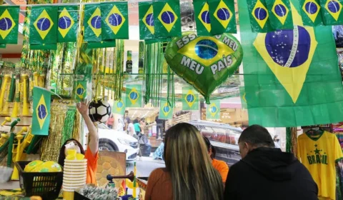 Clima de Mundial já movimenta a 25 de Março e aumenta procura por looks nas cores do Brasil