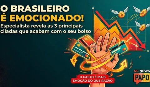 Na estreia do ‘Papo NC News’, Jeff Patzlaff explica como o consumo por impulso e juros altos sabotam o bolso do brasileiro