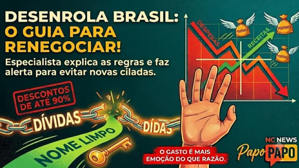 Desenrola Brasil: Jeff Patzlaff explica como conseguir descontos de até 90% e faz alerta sobre renegociações