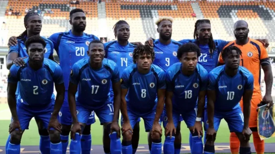 Haiti é obrigado a alterar camisas para o Mundial 2026