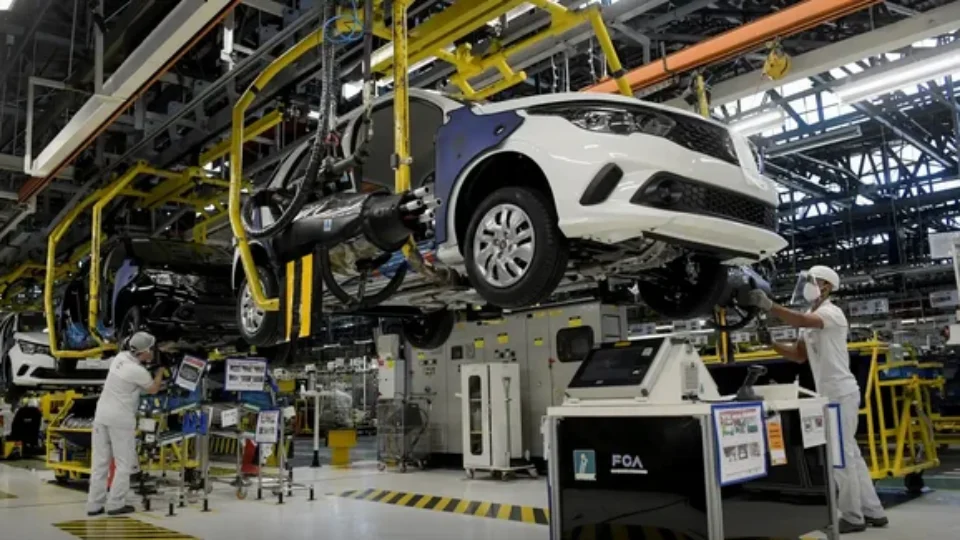 Produção de automóveis acumula 7,1% de aumento em relação a 2025