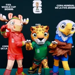 Mascotes do Mundial incluem a águia-careca, animal salvo de extinção