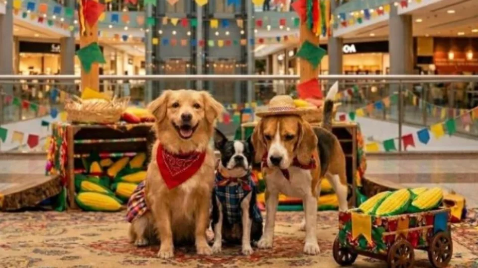 Arraial de quatro patas: Shopping na Região Norte promove evento gratuito com vacinação, adestramento e feira de adoção de animais