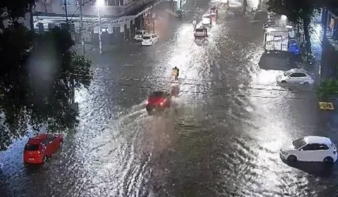 Rio tem chuva forte, alagamentos e deslizamentos de terra