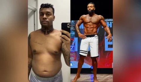 Ex-BBB Nego Di surpreende ao surgir mais musculoso em evento de fisiculturismo