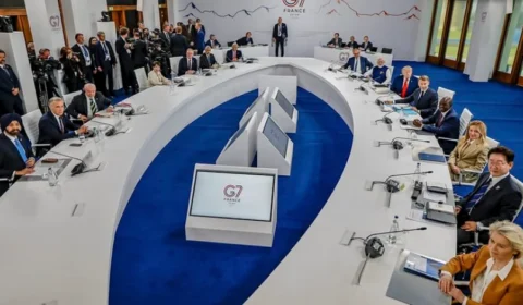 ‘Desafios se multiplicam, mas solidariedade internacional encolhe’, diz Lula, na Cúpula do G7