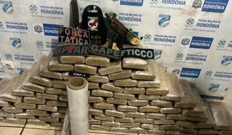 Operação apreende mais de 100 quilos de drogas em Porto Velho